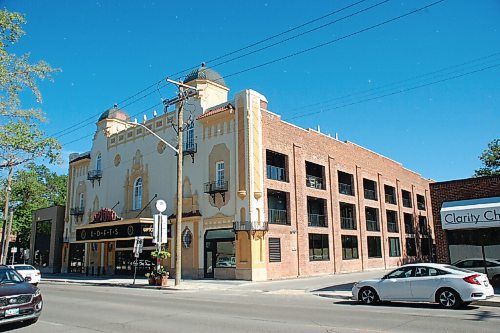 Canstar Community News The newly restored exterior of what is now Uptown Lofts on Academy Road is truly impressive. 
