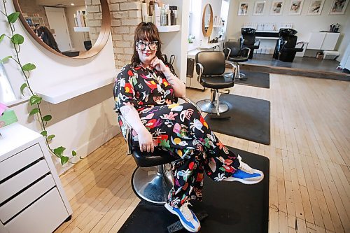 JOHN WOODS / WINNIPEG FREE PRESS
Meghan Greenlay, hairstylist and owner of Menagerie Beauty and Goods, is ready to open after relaxed restrictions were announced today in Winnipeg Wednesday, June 23, 2021.

Reporter: Rollason
