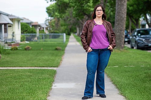 MIKAELA MACKENZIE / WINNIPEG FREE PRESS

Nicole Prokoppa with Cambrian Credit Union poses for a portrait at her home in Winnipeg on Thursday, June 24, 2021.  There has been a rise in financial elder abuse during the pandemic, and she says that some perpetrators are family members who are more easily able to take advantage of an aging member because of the increased reliance on digital financial tools. For Joel Schlesinger story.
Winnipeg Free Press 2021.