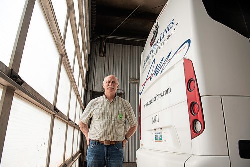 ALEX LUPUL / WINNIPEG FREE PRESS  

John Fehr, owner of Beaver Bus Lines, poses for a portrait on Wednesday, June 30, 2021. A group of 14 Manitoba charter and intercity bus operators are pleading with the province for support--and not getting any.