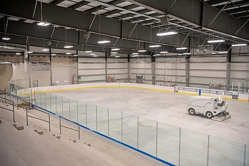 ALEX LUPUL / WINNIPEG FREE PRESS  

The ice surface at the Niverville Community Resource & Recreation Centre is photographed on Thursday, July 1, 2021.

Reporter: Mike Sawatzky