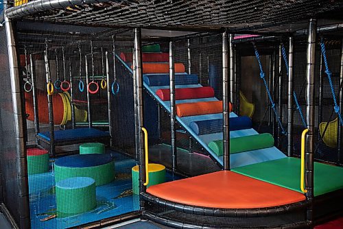 ALEX LUPUL / WINNIPEG FREE PRESS  

An indoor playground at the Niverville Community Resource & Recreation Centre is photographed on Thursday, July 1, 2021.

Reporter: Mike Sawatzky