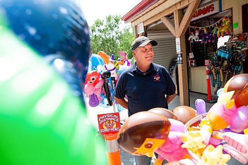 Daniel Crump / Winnipeg Free Press. Randy Saluk, owner of Tinkertown. July 10, 2021.