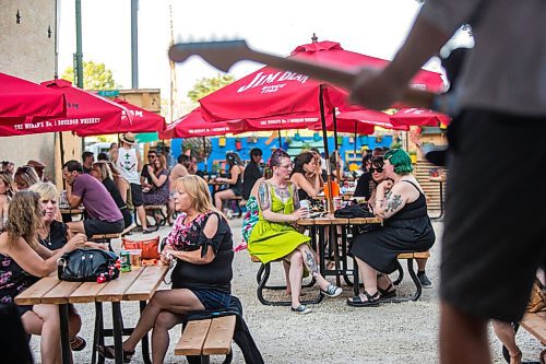 MIKAELA MACKENZIE / WINNIPEG FREE PRESS

Bullrider plays to a packed house at Blue Note Park in Winnipeg on Friday, July 9, 2021. For Melissa Martin story.
Winnipeg Free Press 2021.