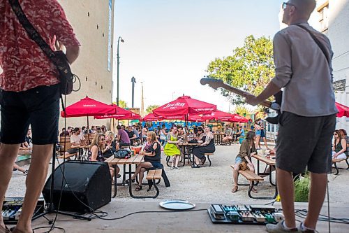 MIKAELA MACKENZIE / WINNIPEG FREE PRESS

Bullrider plays to a packed house at Blue Note Park in Winnipeg on Friday, July 9, 2021. For Melissa Martin story.
Winnipeg Free Press 2021.