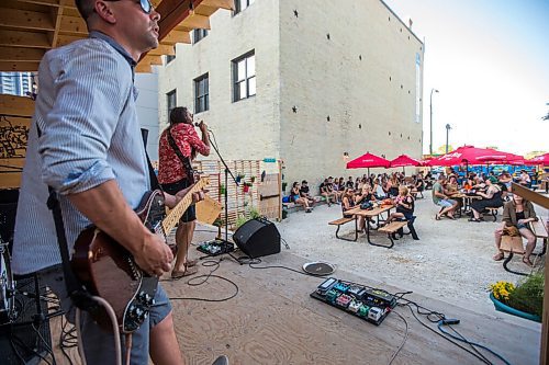 MIKAELA MACKENZIE / WINNIPEG FREE PRESS

Bullrider plays to a packed house at Blue Note Park in Winnipeg on Friday, July 9, 2021. For Melissa Martin story.
Winnipeg Free Press 2021.