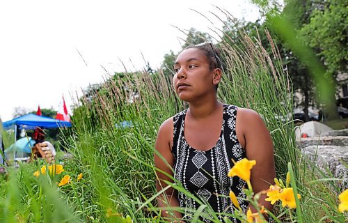 RUTH BONNEVILLE / WINNIPEG FREE PRESS

49.8 Alliya Leach

Portrait of Aaliyah Leach, leader and activist with the Sacred Fire Healer Village taken on the Legislative grounds.

Reporter: Ben Waldman 

July 13, 2021