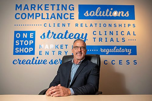 ALEX LUPUL / WINNIPEG FREE PRESS  

Bernie Desgagnes, founder and CEO of Source Nutraceuticals, poses for a portrait in his Winnipeg office on Wednesday, July 14, 2021.

Reporter: Martin Cash