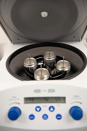 ALEX LUPUL / WINNIPEG FREE PRESS  

A centrifuge, which separates plasma from blood, is photographed in the lab used by Source Nutraceuticals on Wednesday, July 14, 2021.

Reporter: Martin Cash