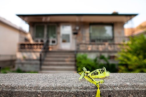 Daniel Crump / Winnipeg Free Press. Police are investigating the murder of 64-year-old Salvatore Pellettieri who was stabbed in a home on Maryland Street. His son, Donato Salvatore Pellettieri, 34, has been charged with First-Degree Murder and detained in custody. July 17, 2021.