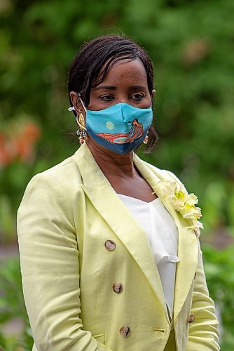 ALEX LUPUL / WINNIPEG FREE PRESS  

Mental Health, Wellness and Recovery Minister Audrey Gordon is photographed at a press conference on Monday, July 19, 2021.