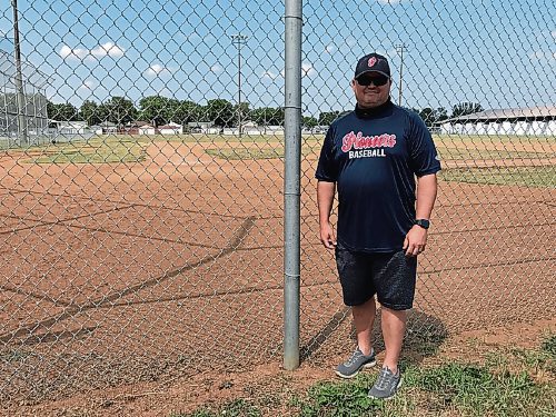 Canstar Community News Dan Cox, president of Red River Valley Baseball, is pleased that baseball is back on local diamonds this summer. (SHELDON BIRNIE/CANSTAR/THE HERALD)