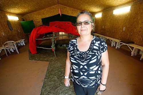 JOHN WOODS / WINNIPEG FREE PRESS
Bernalda Robinson, Executive Director, Sagkeeng Mino Pimatiziwin Family Treatment Centre Inc. is photographed at the centre in Sagkeeng, Monday, July 19, 2021. The land which the centre sits on will be scanned by ground radar to determine if unmarked bodies are on site.

Reporter: Thorpe