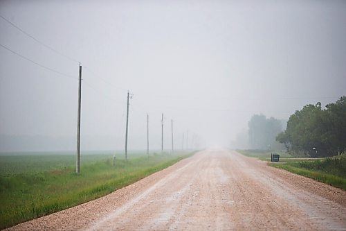 MIKAELA MACKENZIE / WINNIPEG FREE PRESS

Rain falls onto smoky fields near St. Adolphe on Wednesday, July 21, 2021. Standup.
Winnipeg Free Press 2021.