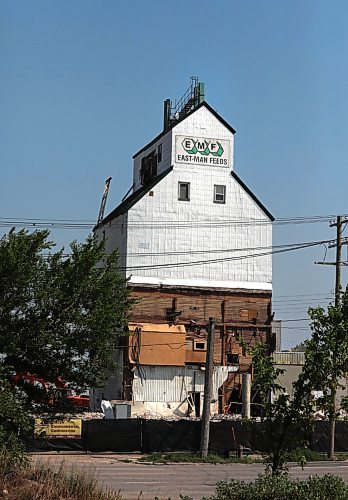 RUTH BONNEVILLE / WINNIPEG FREE PRESS

local - last grain elevator in wpg

Photos of what remains of the last wooden grain elevator at 715 Marion St, due to be demolished on Monday sometime.

Description:It looks like Winnipeg is losing its last wooden grain elevator - in St. Boniface.


July 23, 2021
