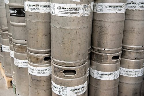 ALEX LUPUL / WINNIPEG FREE PRESS    

Beer kegs are photographed in the space that will eventually become home to Low Life Barrel House in Winnipeg on Wednesday, July 21, 2021. 

Reporter: Ben Sigurdson