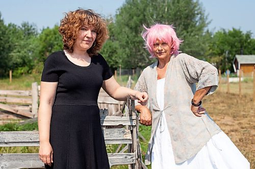Daniel Crump / Winnipeg Free Press. Sarah Constible (left) and Micelle Boulet (right) are directors of Shakespeare in the Ruins production of The Winters Tale. The performance will be streaming from July 30 to August 8. July 24, 2021.