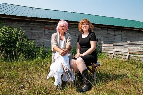 Daniel Crump / Winnipeg Free Press. Micelle Boulet (left) and Sarah Constible (right) are directors of Shakespeare in the Ruins production of The Winters Tale. The performance will be streaming from July 30 to August 8. July 24, 2021.