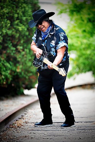 JOHN WOODS / WINNIPEG FREE PRESS
Billy Joe Green, a blues singer and guitar player for decades is a headliner at the Manitoba Indigenous Music Festival, and is photographed Monday, July 26, 2021. 

Reporter: Small