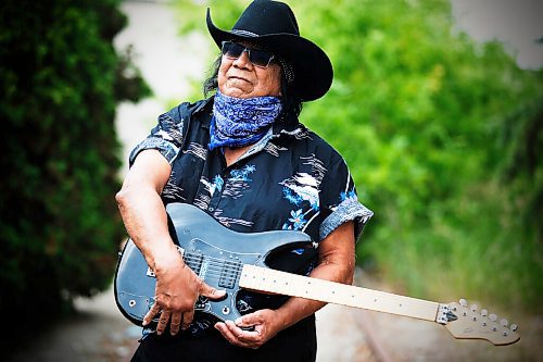 JOHN WOODS / WINNIPEG FREE PRESS
Billy Joe Green, a blues singer and guitar player for decades is a headliner at the Manitoba Indigenous Music Festival, and is photographed Monday, July 26, 2021. 

Reporter: Small
