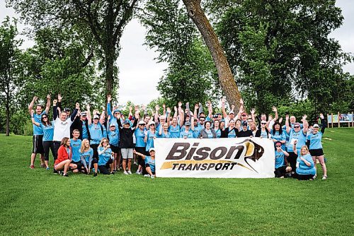 Canstar Community News The Blazing Bison team, representing Bison Transport, has been a huge part of the CancerCare Manitoba Foundations Challenge for Life for 13 years.