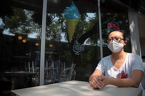 ALEX LUPUL / WINNIPEG FREE PRESS  

Lucy Bao, owner of G. G. Gelati, is photographed at the gelato shop in Winnipeg on Tuesday, July, 27, 2021.

Reporter: Gabrielle Piche