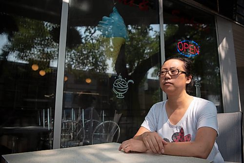 ALEX LUPUL / WINNIPEG FREE PRESS  

Lucy Bao, owner of G. G. Gelati, is photographed at the gelato shop in Winnipeg on Tuesday, July, 27, 2021.

Reporter: Gabrielle Piche