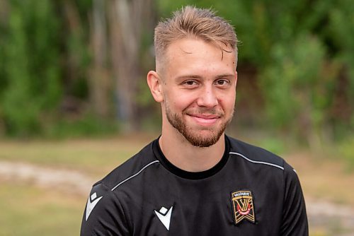 ALEX LUPUL / WINNIPEG FREE PRESS  

Valour FC goalkeeper Jonathan Sirois is photographed during practice at St. Vital Memorial Park in Winnipeg on Friday, July, 30, 2021.