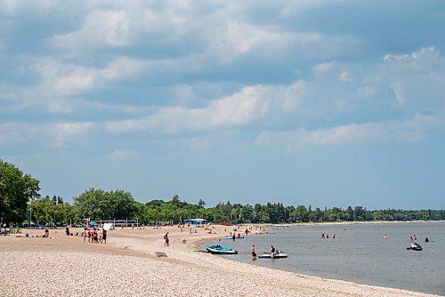 ALEX LUPUL / WINNIPEG FREE PRESS  

Gimli Beach is photographed on Friday, July, 30, 2021.