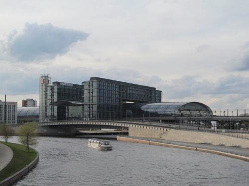 Photo's of Berlin sent in by Gerald Flood, April 20, 2010 The $900 million Hauptbannhof tain station on the Spree River in Berlin boasts the largest glass roof in Europe. winnipeg free press