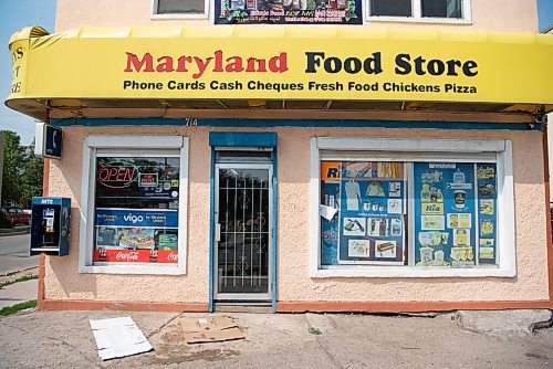 ALEX LUPUL / WINNIPEG FREE PRESS  

Maryland Food Store in Winnipeg is photographed on Friday, August 6, 2021 where a suspected homicide victim was found.