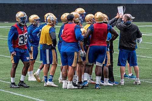ALEX LUPUL / WINNIPEG FREE PRESS  

Winnipeg Blue Bombers players are photographed during practice at IG Field on August 9, 2021.

