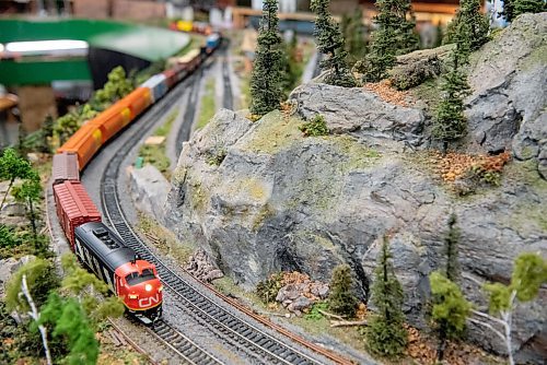 ALEX LUPUL / WINNIPEG FREE PRESS  

Winnipeg Model Railroad Club train layouts are photographed at the Winnipeg Railway Museum on Monday, August 9, 2021.