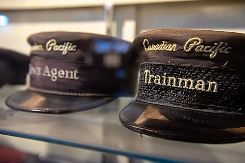 ALEX LUPUL / WINNIPEG FREE PRESS  

Railway hats are photographed at the Winnipeg Railway Museum on Monday, August 9, 2021.