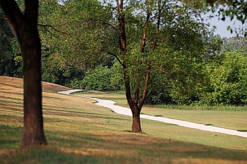 JOHN WOODS / WINNIPEG FREE PRESS
A trail along the Red River and Churchill Drive where several assaults have occurred recently in Winnipeg Monday, August 9, 2021. Police say the trail may not be safe for women.
