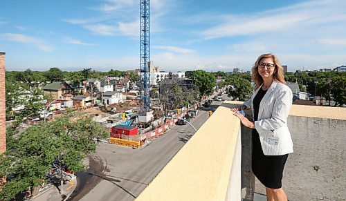 RUTH BONNEVILLE / WINNIPEG FREE PRESS

LOCAL - Housing presser

 Caroline DeKeyster President and CEO, Misericordia Health Centre, has a photo taken overlooking new affordable housing construction site after announcement on affordable housing on the roof of the Misericordia Health Centre Parkade, Tuesday. 

The announcement was made by Ahmed Hussen, Minister of Families, Children and Social Development and Minister Responsible CMHC,  along with Kevin Lamoureux, Member of Parliament for Winnipeg North and


Aug 10th, 2021
