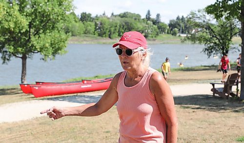 RUTH BONNEVILLE / WINNIPEG FREE PRESS

LOCAL -  River trail safety 

Patricia Ryan who attends the  Canoe and Kayak Centre, answers questions from a  FP reporter Tuesday on the incidents of assaults that have taken place near the centre. 

 See story. 

Aug 10th, 2021
