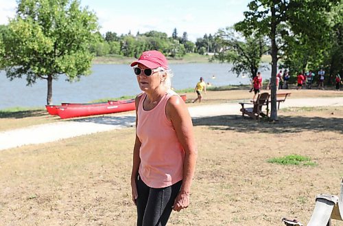 RUTH BONNEVILLE / WINNIPEG FREE PRESS

LOCAL -  River trail safety 

Patricia Ryan who attends the  Canoe and Kayak Centre, answers questions from a  FP reporter Tuesday on the incidents of assaults that have taken place near the centre. 

 See story. 

Aug 10th, 2021
