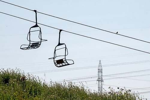 ALEX LUPUL / WINNIPEG FREE PRESS  

The ski lift at Springhill Sports Park is photographed on August 13, 2021. 

Reporter: Eva Wasney