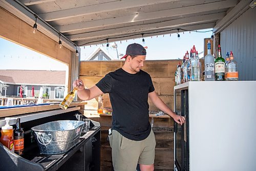 ALEX LUPUL / WINNIPEG FREE PRESS  

Eli Desautels is photographed at Springhill Winter Park's beer garden on August 13, 2021. 

Reporter: Eva Wasney