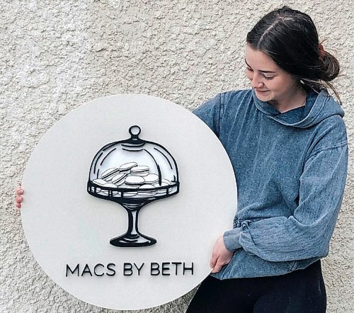 Canstar Community News Bethaney Fletcher has left her job as a server to focus full-time on her macaron business, Macs by Beth.