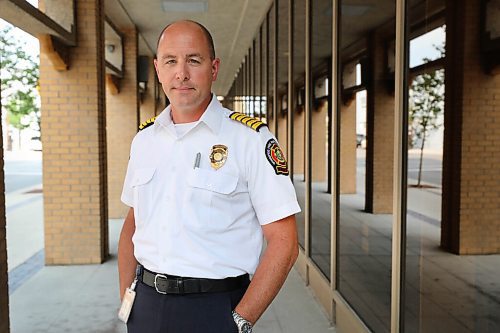 RUTH BONNEVILLE / WINNIPEG FREE PRESS

local - portrait of new fire chief

Portrait of  new WFPS Chief Christian Schmidt, who is doing interviews related to his promotion to lead the WFPS., taken inside and outside the WFPS Headquarters at  185 King street.  


Aug 18th, 2021
