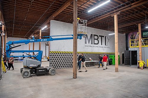 ALEX LUPUL / WINNIPEG FREE PRESS  

Manitoba Building Trades Institute's Safety Hall is photographed during its grand opening on August 18, 2021.