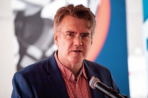 ALEX LUPUL / WINNIPEG FREE PRESS  

The Manitoba Liberal Party's Dougald Lamont is photographed during Manitoba Building Trades Institute's grand opening on August 18, 2021.