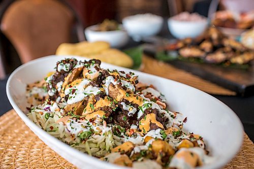 MIKAELA MACKENZIE / WINNIPEG FREE PRESS

The oxtail bowl at Gladys Caribbean Kitchen in Winnipeg on Thursday, Aug. 19, 2021. For --- story.
Winnipeg Free Press 2021.