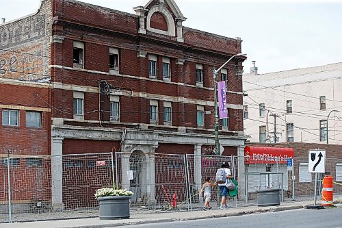 JOHN WOODS / WINNIPEG FREE PRESS
The building at 804 Main St will be demolished after suffering fire damage photographed in Winnipeg Thursday, August 19, 2021.

Reporter: ?