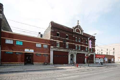 JOHN WOODS / WINNIPEG FREE PRESS
The building at 804 Main St will be demolished after suffering fire damage photographed in Winnipeg Thursday, August 19, 2021.

Reporter: ?