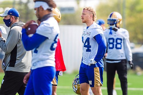 MIKAELA MACKENZIE / WINNIPEG FREE PRESS

Mike Miller at Bombers practice in Winnipeg on Wednesday, Aug. 25, 2021. For Mike Sawatzky story.
Winnipeg Free Press 2021.