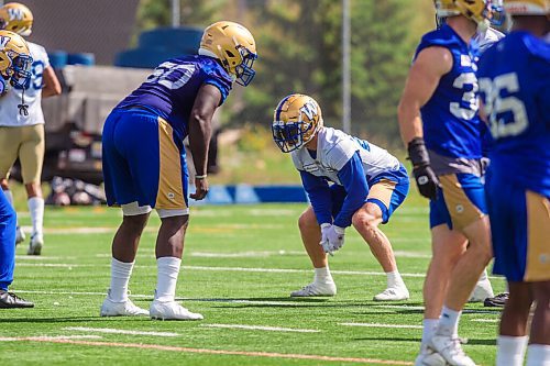 MIKAELA MACKENZIE / WINNIPEG FREE PRESS

Mike Miller at Bombers practice in Winnipeg on Wednesday, Aug. 25, 2021. For Mike Sawatzky story.
Winnipeg Free Press 2021.