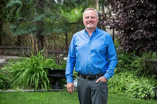 MIKAELA MACKENZIE / WINNIPEG FREE PRESS

Eric Jensen, who volunteers as the past chair on the Fred Douglas Society Inc.'s board of directors, poses for a portrait at his home in Winnipeg on Thursday, Aug. 26, 2021. For Aaron Epp story.
Winnipeg Free Press 2021.